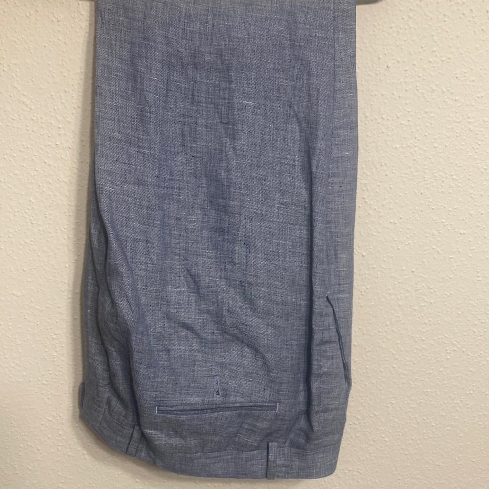 Light Blue 100% linen Mens pants! 38x30
